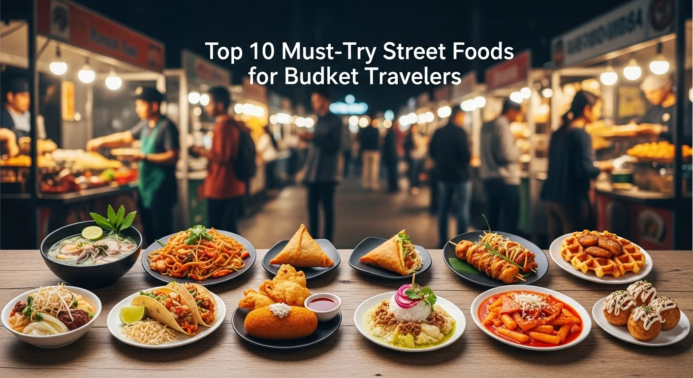 Top 10 Must-Try Street Foods for Budget Travelers