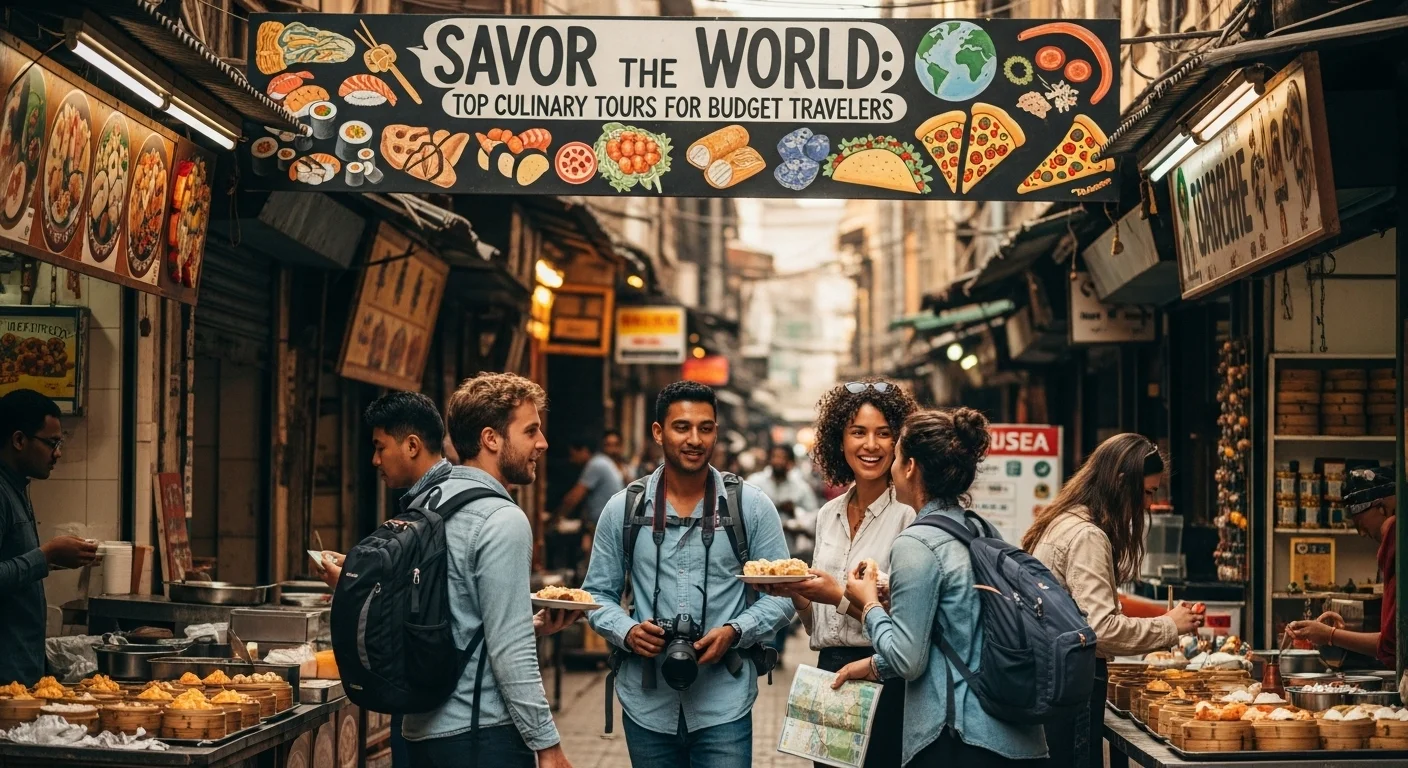 Savor the World: Top Culinary Tours for Budget Travelers
