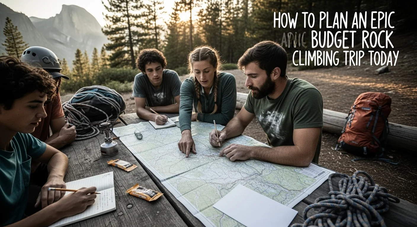 How to Plan an Epic Budget Rock Climbing Trip Today