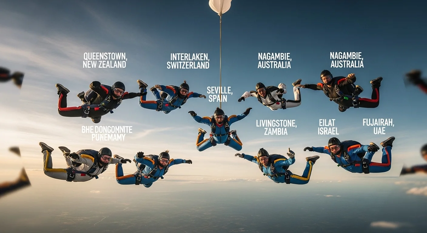 Top 7 Budget-Friendly Skydiving Destinations Worldwide