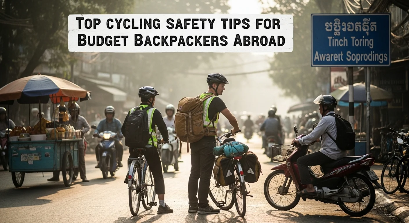 Top Cycling Safety Tips for Budget Backpackers Abroad