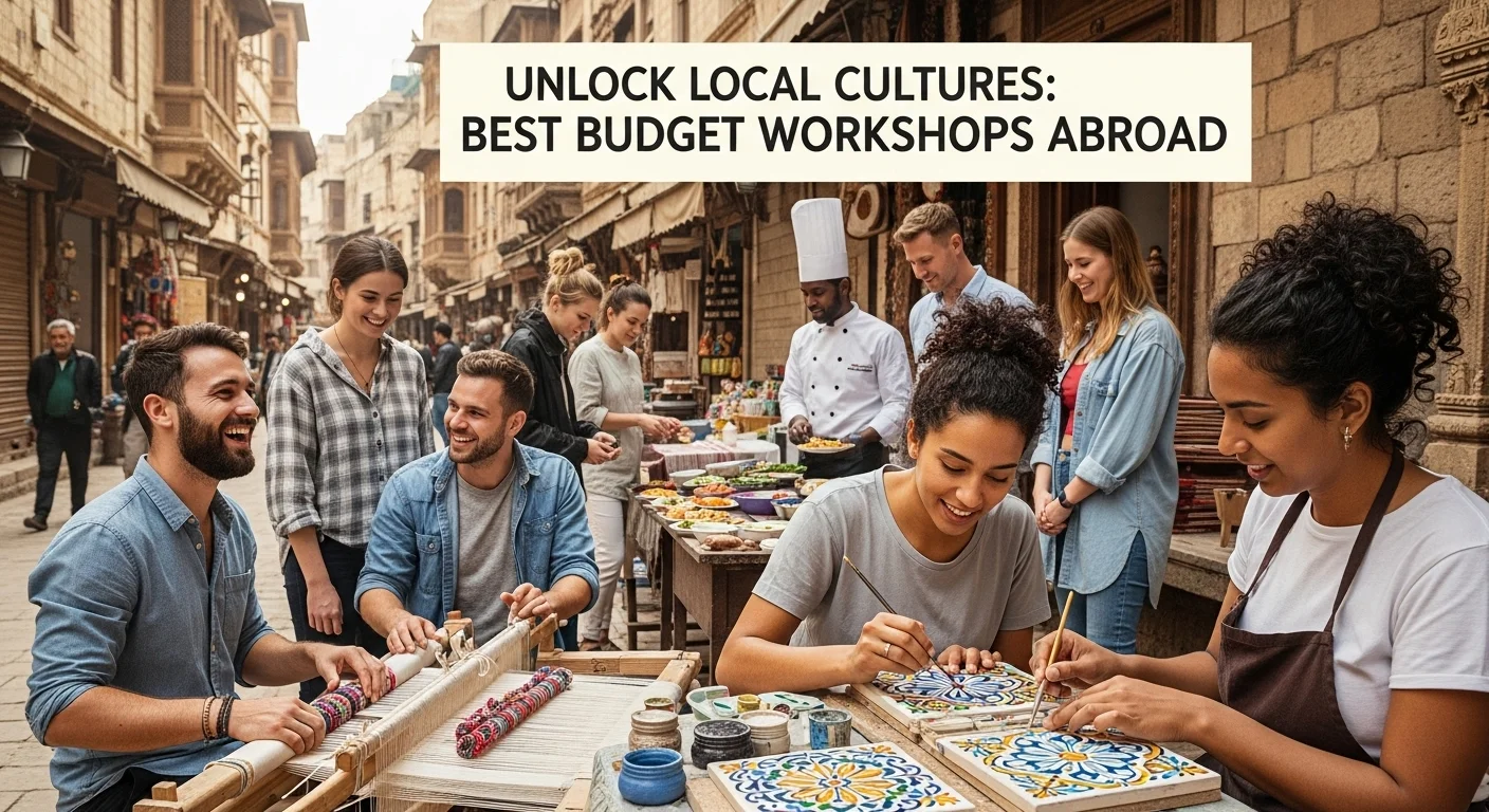 Unlock Local Cultures: Best Budget Workshops Abroad