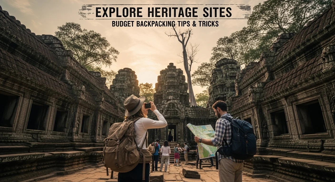 Explore Heritage Sites: Budget Backpacking Tips & Tricks