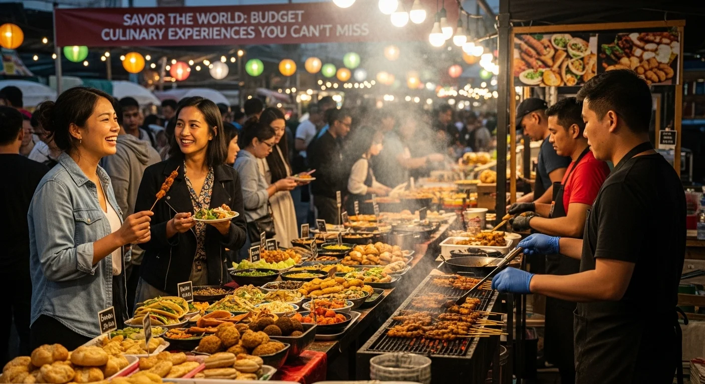 Savor the World: Budget Culinary Experiences You Can't Miss