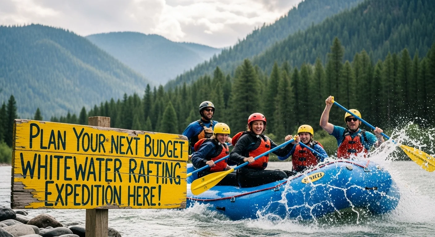 Plan Your Next Budget Whitewater Rafting Expedition Here!