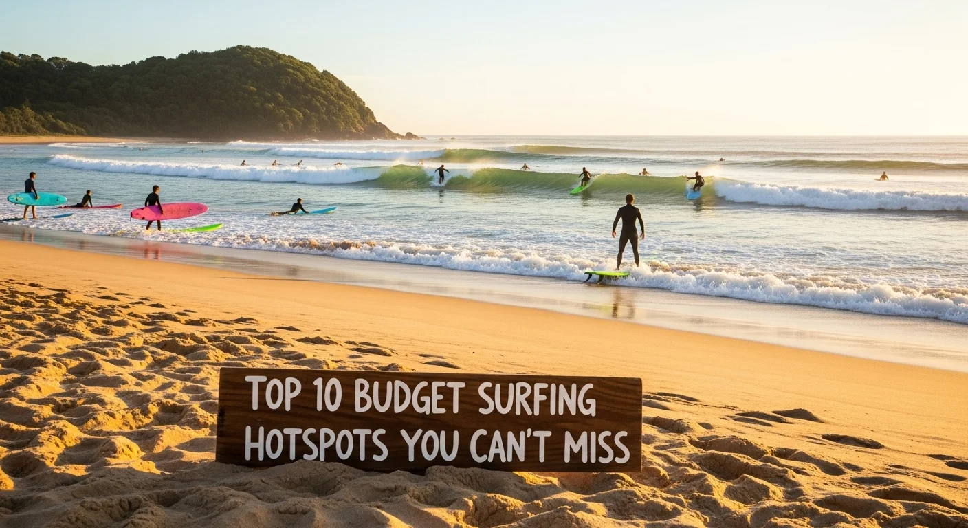 Top 10 Budget Surfing Hotspots You Can't Miss