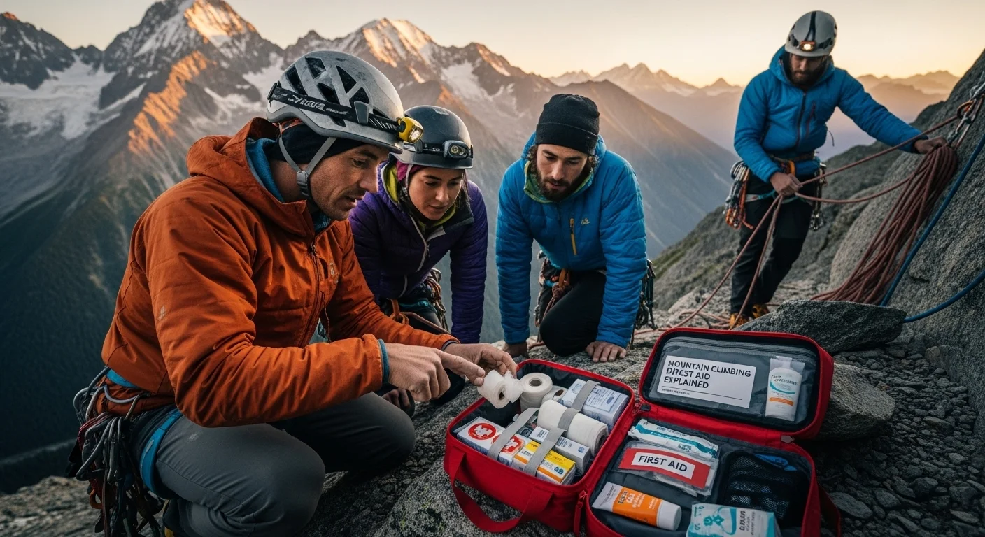 Mountain Climbing Safety: First Aid Essentials Explained