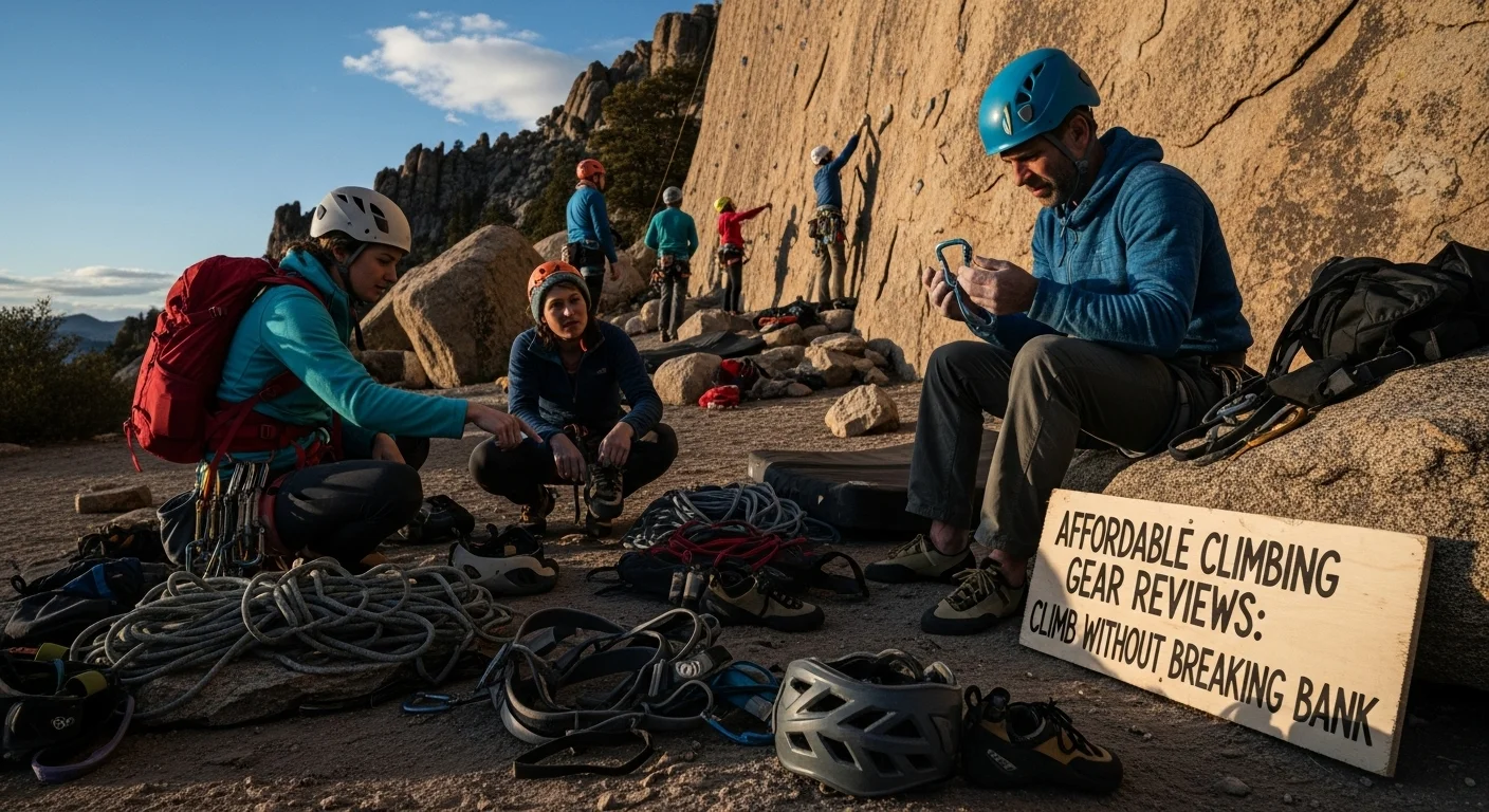 Affordable Climbing Gear Reviews: Climb Without Breaking Bank