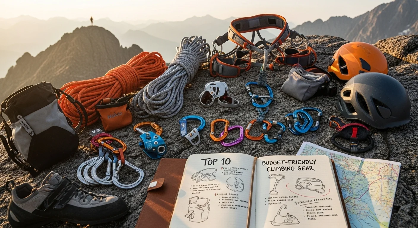 Top 10 Budget-Friendly Climbing Gear for Adventurous Souls