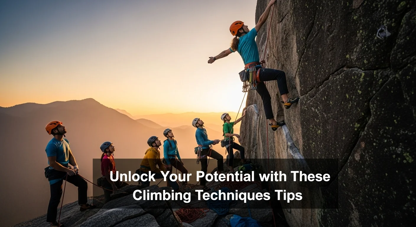 Unlock Your Potential with These Climbing Techniques Tips