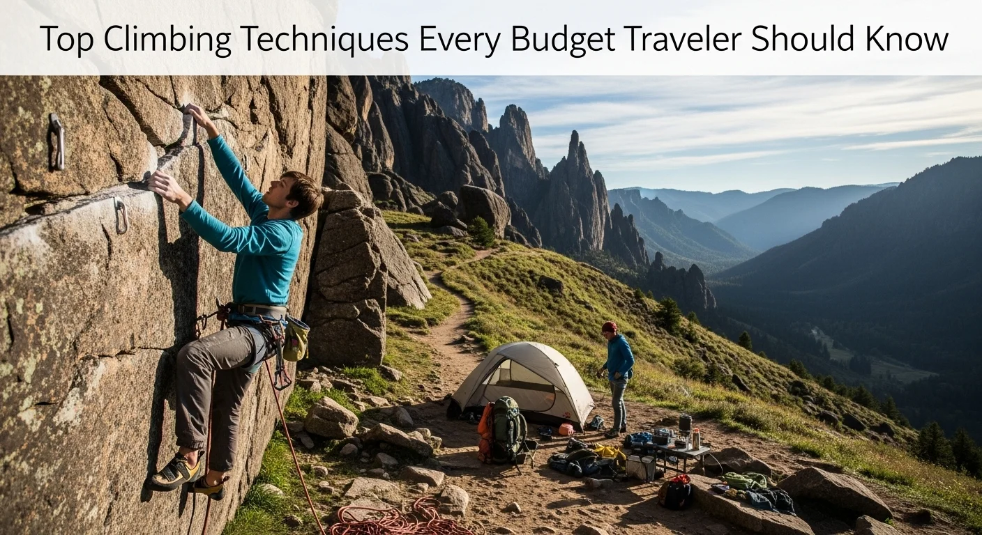 Top Climbing Techniques Every Budget Traveler Should Know