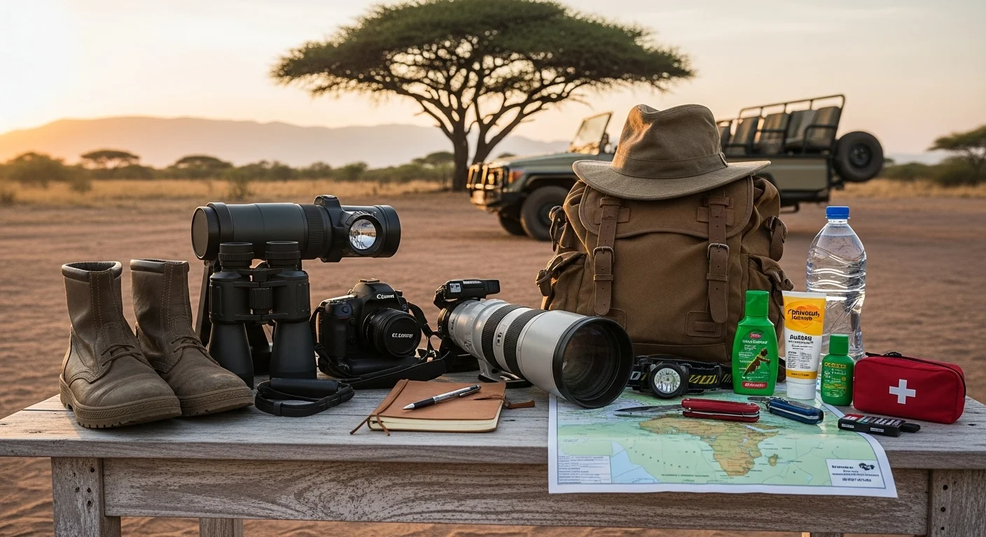 Essential Safari Equipment: Your Ultimate Packing List