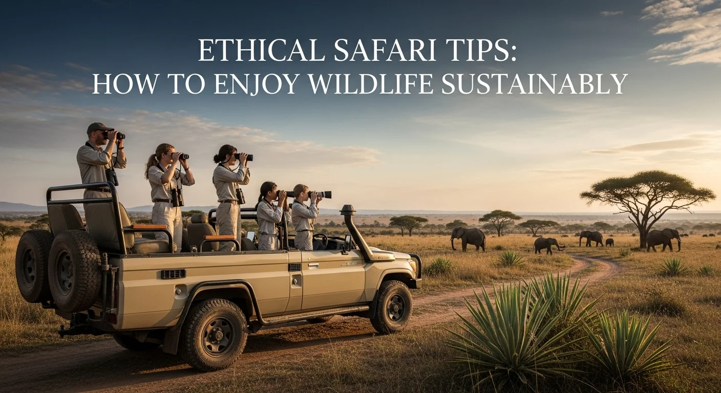 Ethical Safari Tips: How to Enjoy Wildlife Sustainably