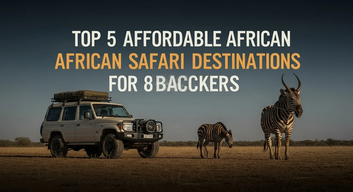 Top 5 Affordable African Safari Destinations for Backpackers