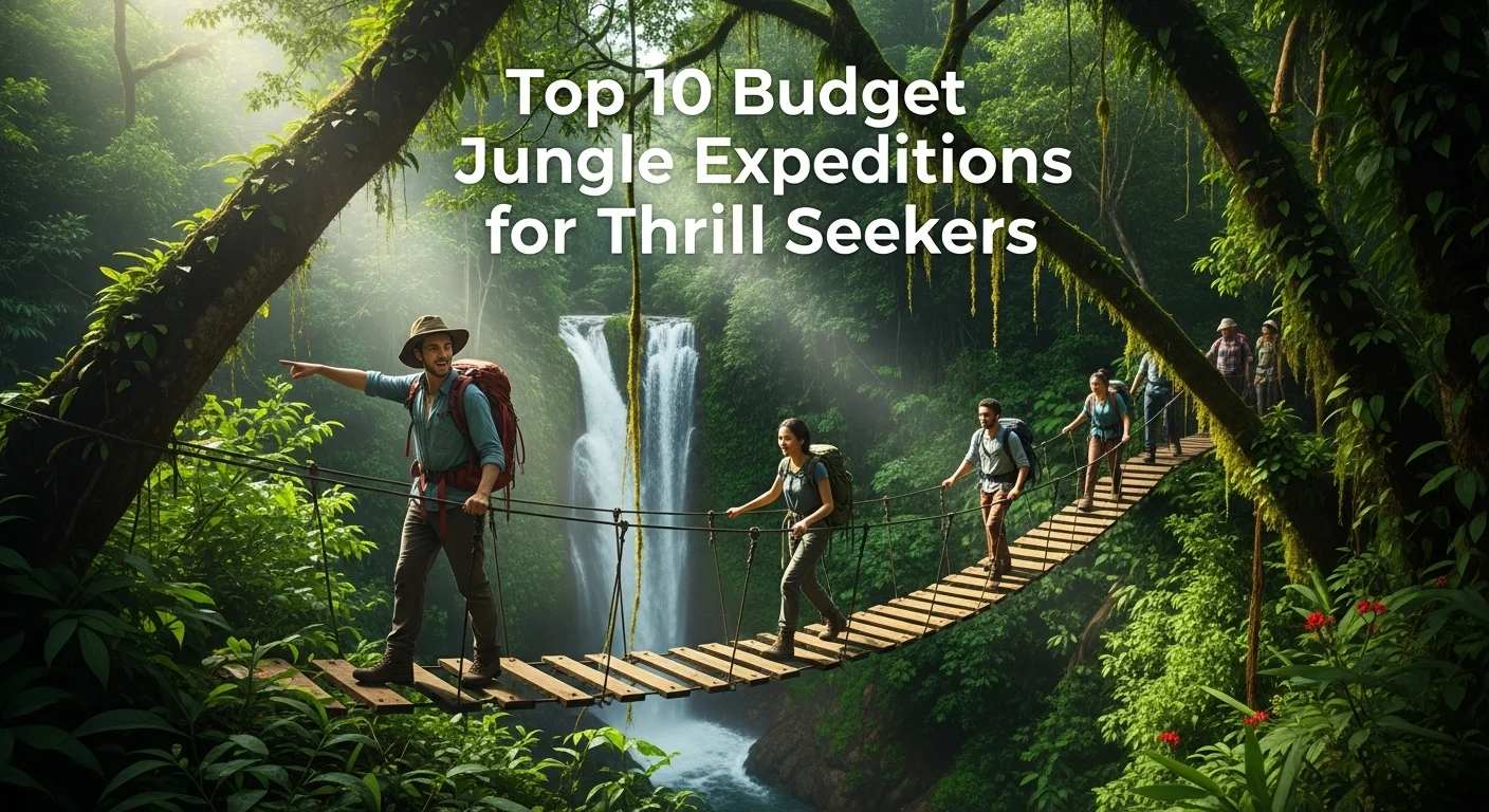 Top 10 Budget Jungle Expeditions for Thrill Seekers
