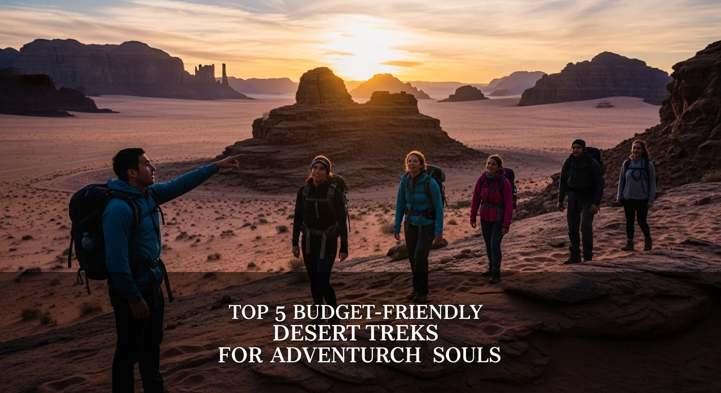Top 5 Budget-Friendly Desert Treks for Adventurous Souls