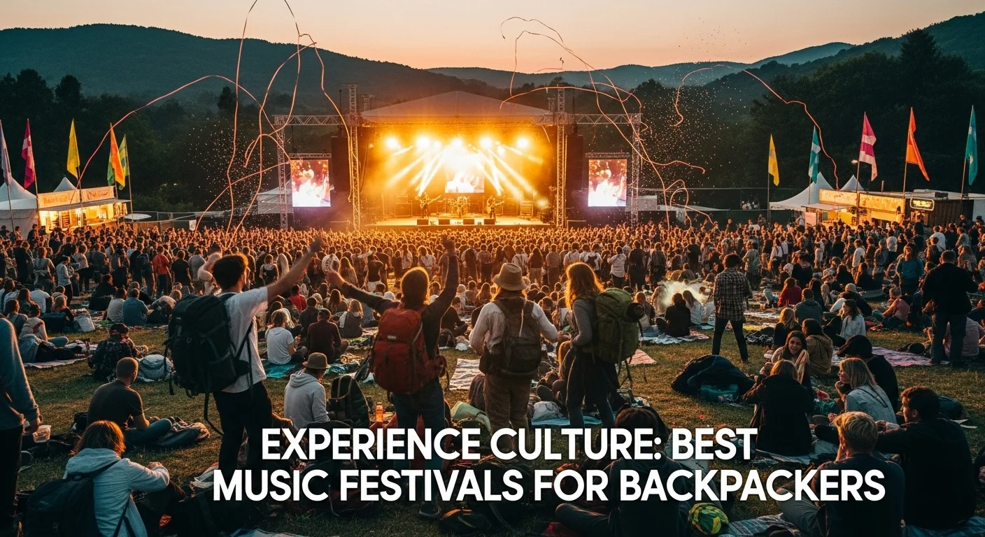 Experience Culture: Best Music Festivals for Backpackers