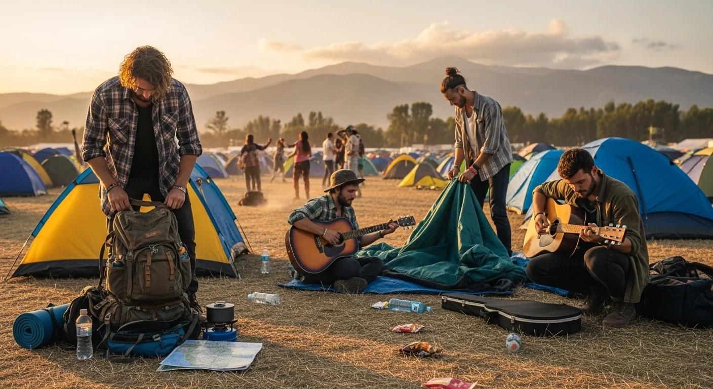 Backpacking to Music Festivals: A Budget Traveler's Guide