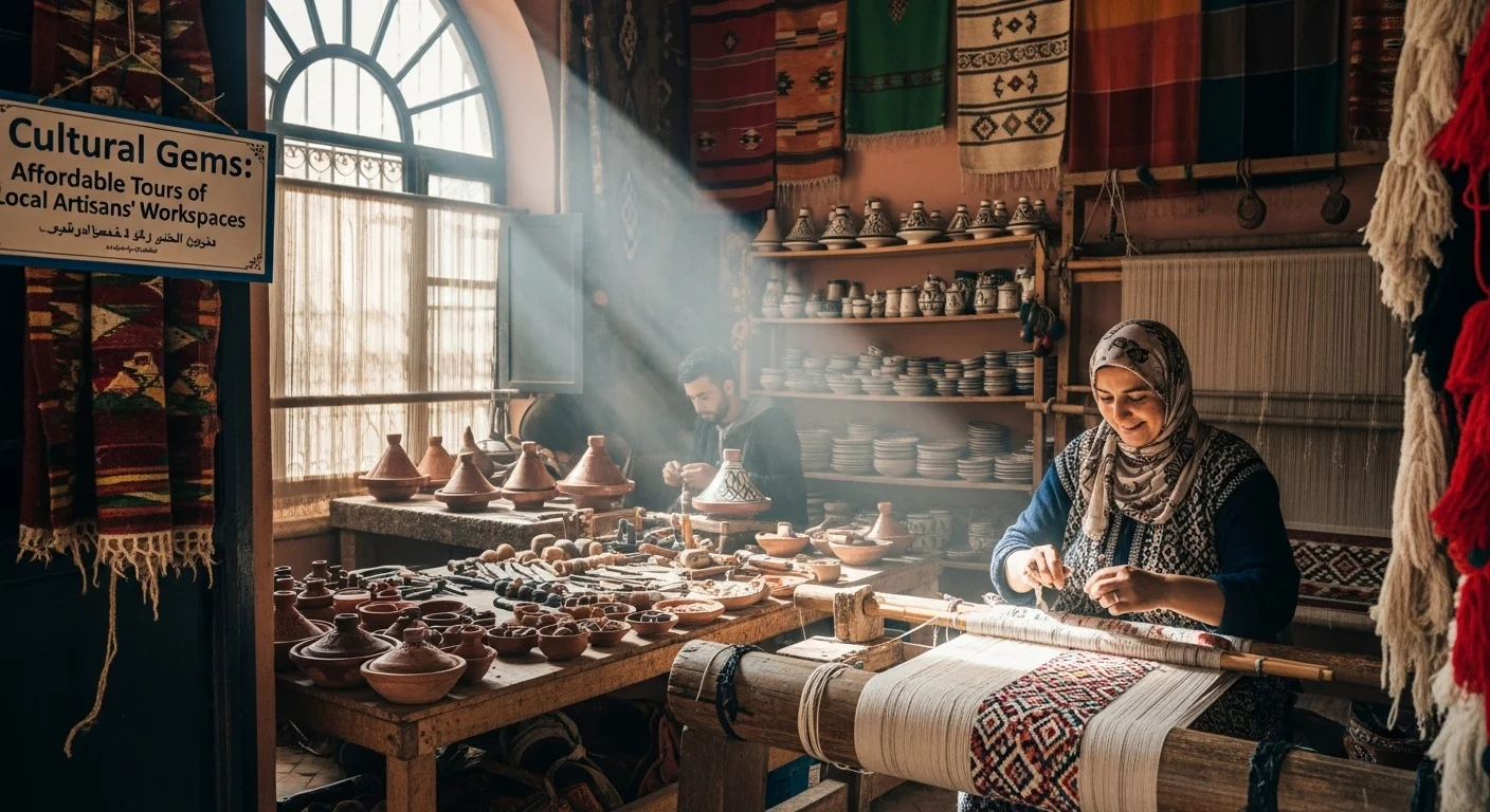 Cultural Gems: Affordable Tours of Local Artisans' Workspaces