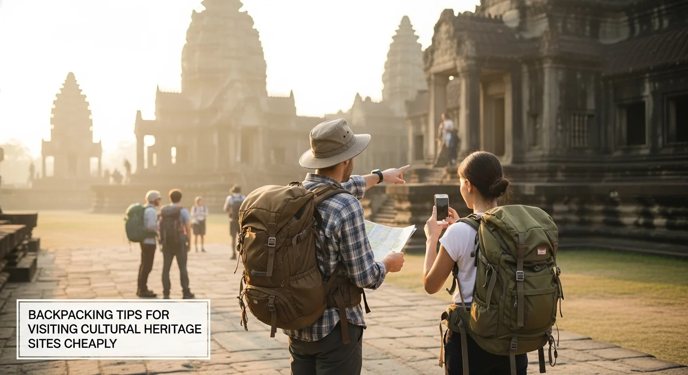 Backpacking Tips for Visiting Cultural Heritage Sites Cheaply