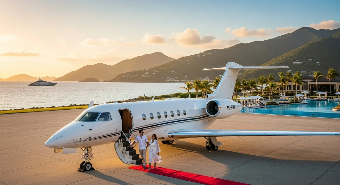 Explore Stunning Luxury Destinations via Private Jet