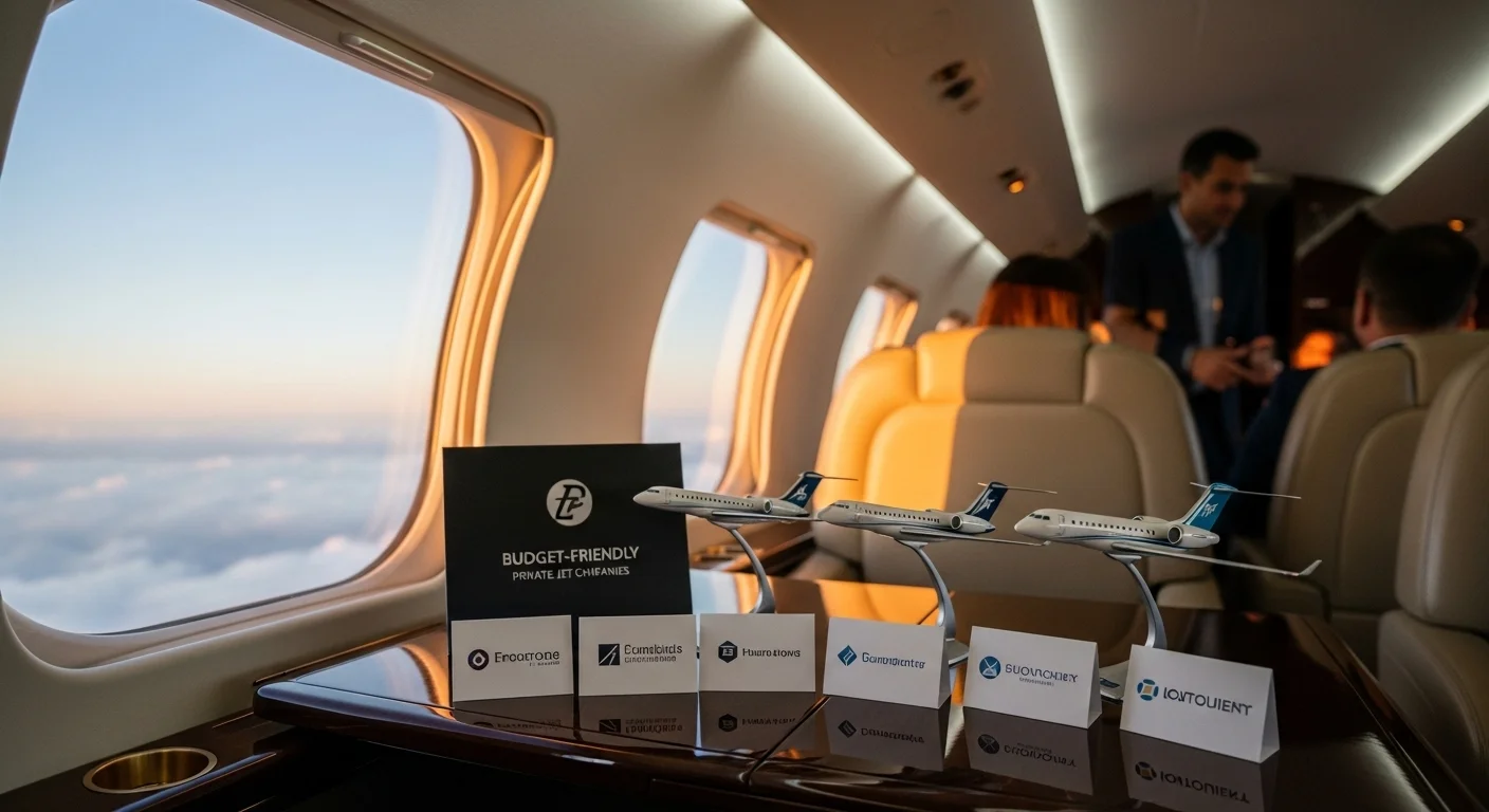 Top 5 Budget-Friendly Private Jet Charter Companies