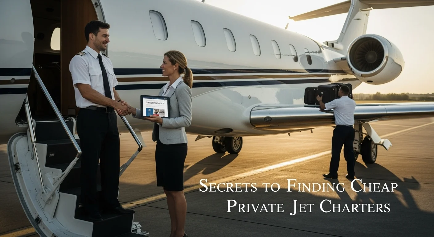 Secrets to Finding Cheap Private Jet Charters