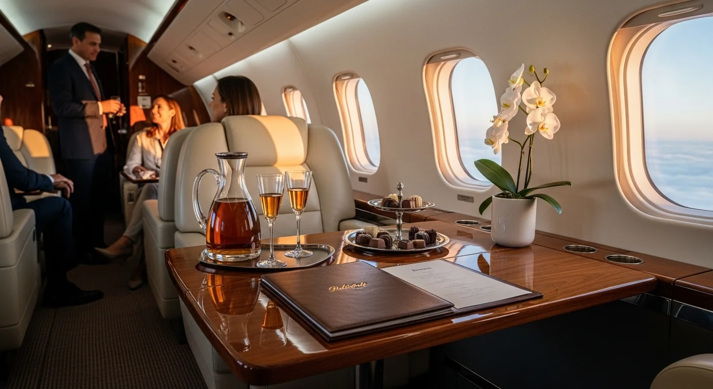 Indulge in Style: Luxury Amenities on Private Jet Charters
