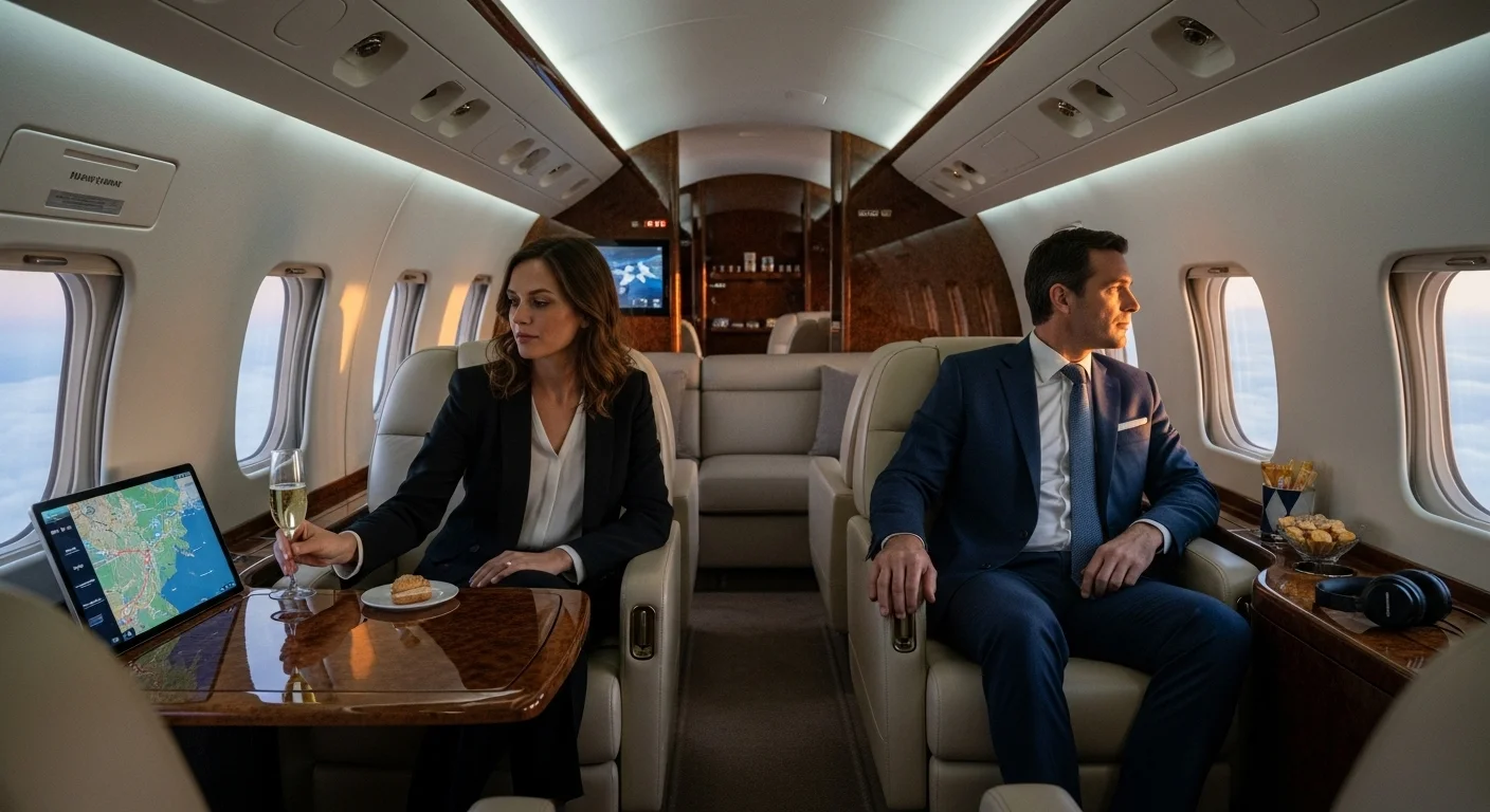 Travel in Style: Discover Amenities on Private Jets