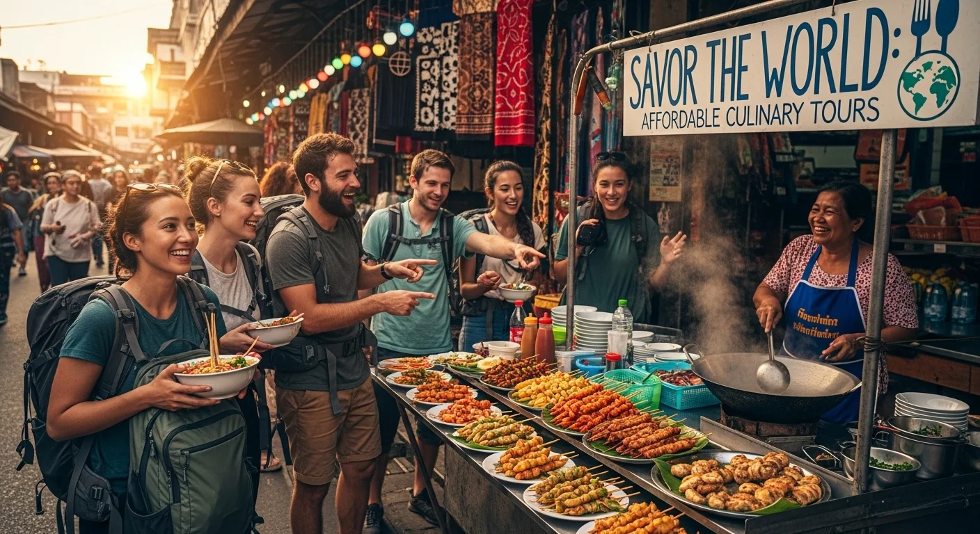 Savor the World: Affordable Culinary Tours for Backpackers