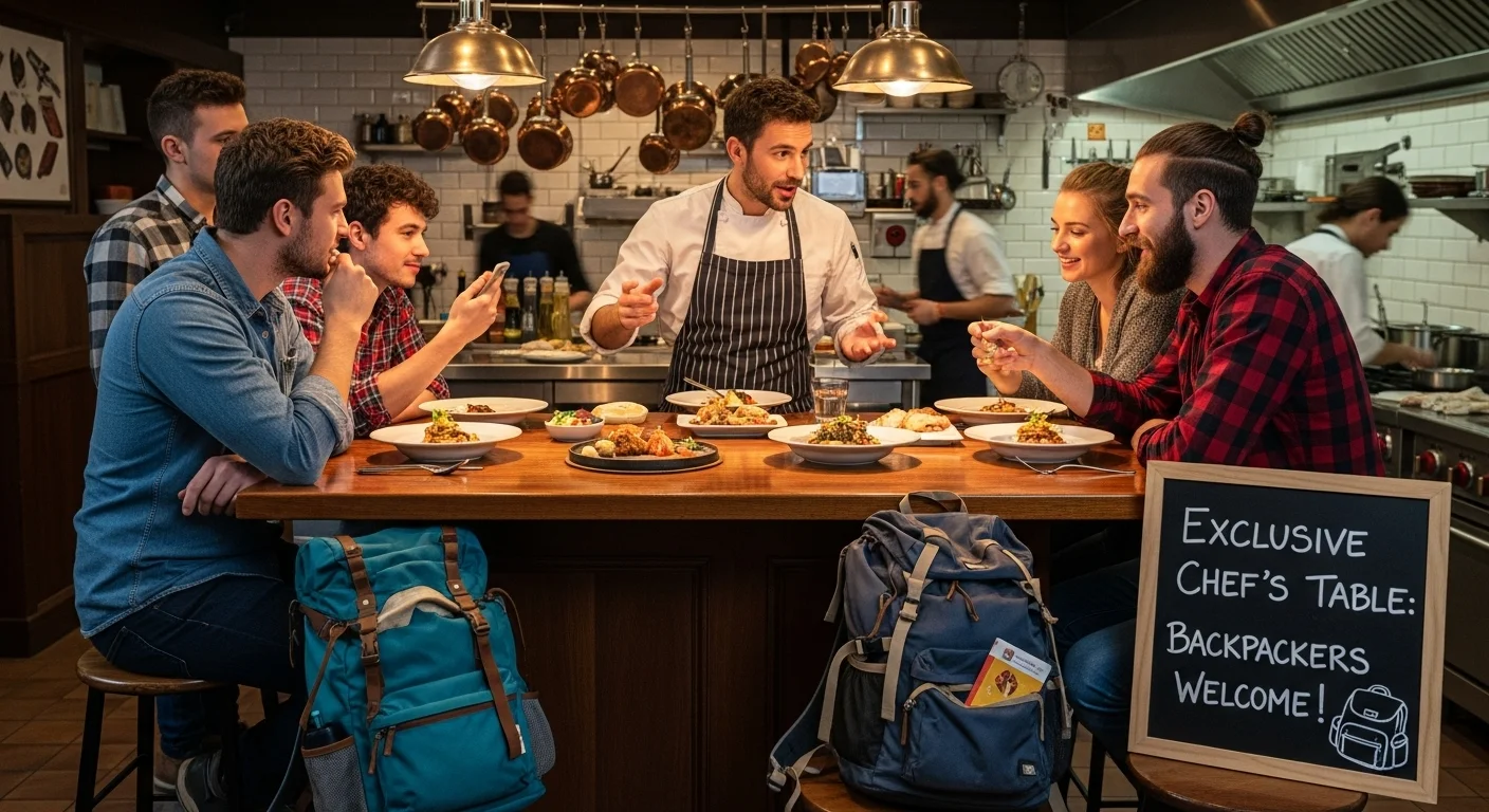 Discover Exclusive Chef's Tables for Budget Backpackers