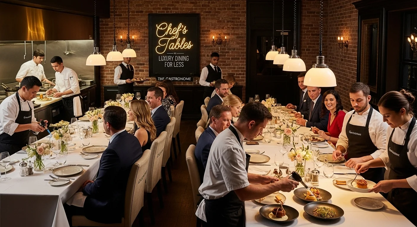 Indulge in Chef's Tables: Luxury Dining for Less