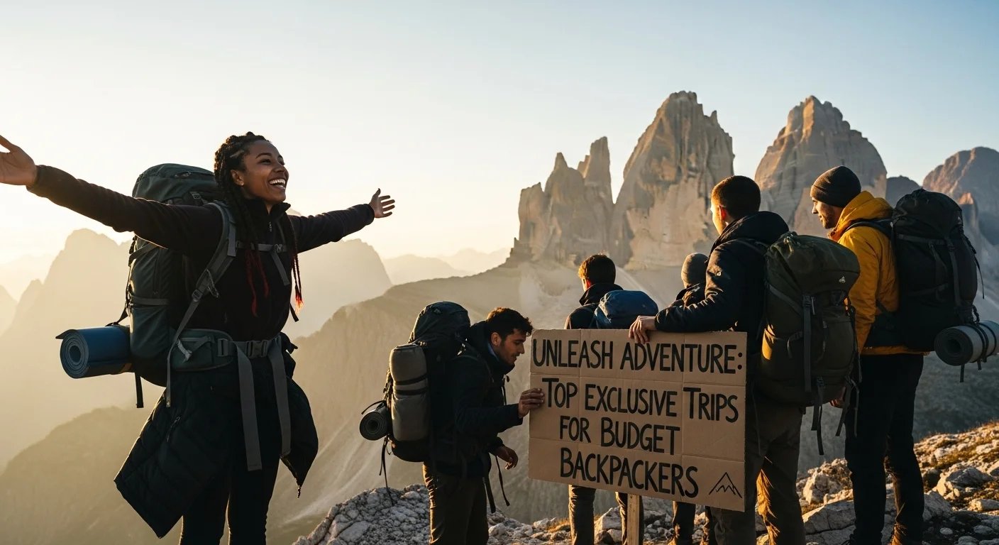 Unleash Adventure: Top Exclusive Trips for Budget Backpackers