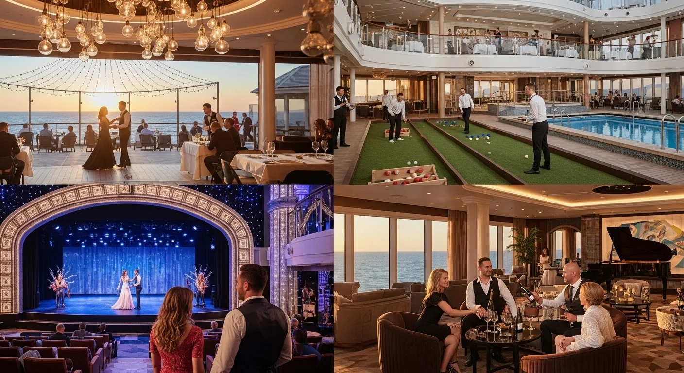 Top Onboard Entertainment Options on Luxury Cruises