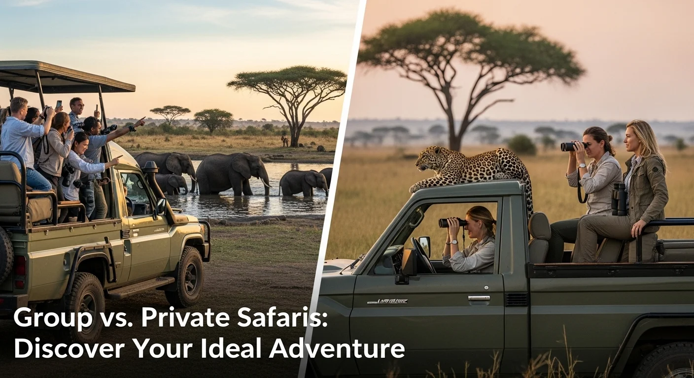 Group vs. Private Safaris: Discover Your Ideal Adventure