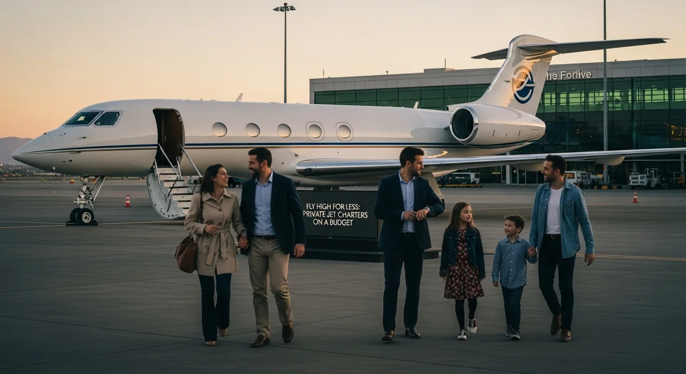Fly High for Less: Private Jet Charters on a Budget