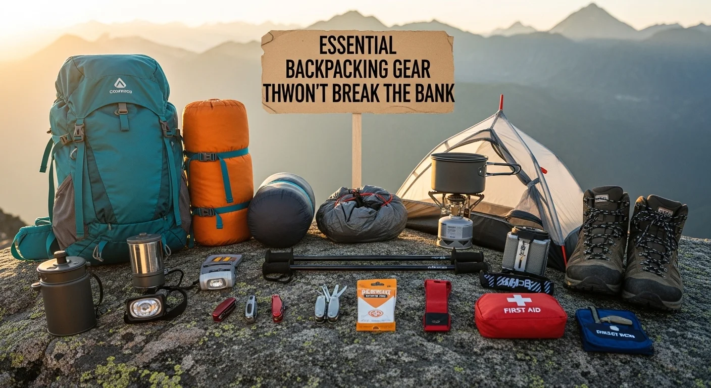 Essential Backpacking Gear That Won't Break the Bank