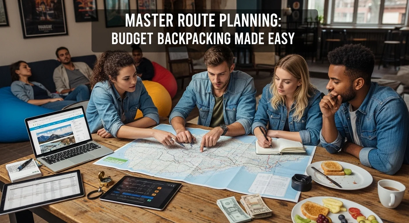 Master Route Planning: Budget Backpacking Made Easy
