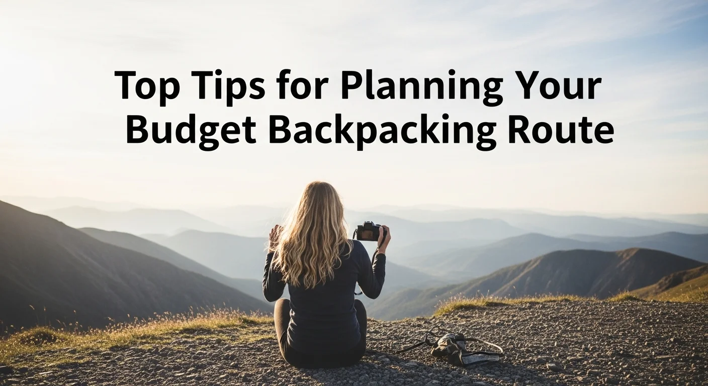 Top Tips for Planning Your Budget Backpacking Route