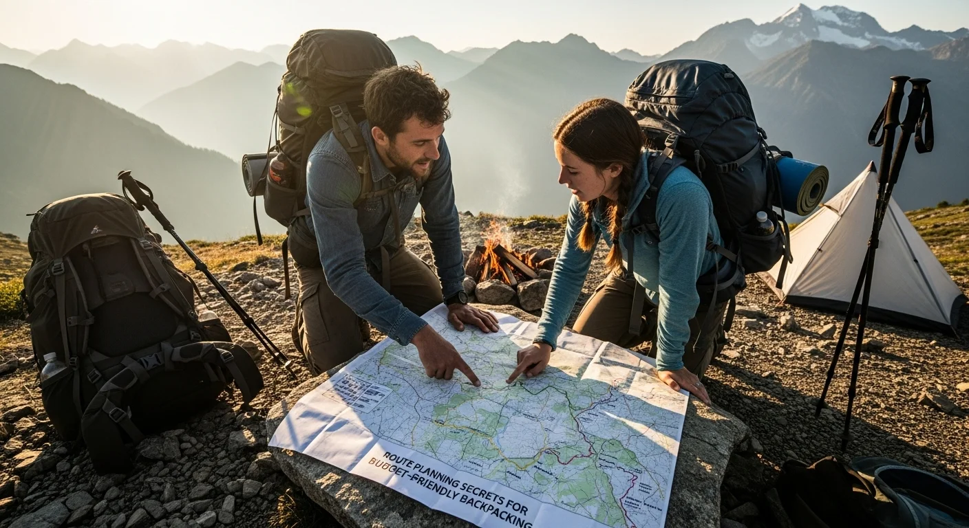 Route Planning Secrets for Budget-Friendly Backpacking