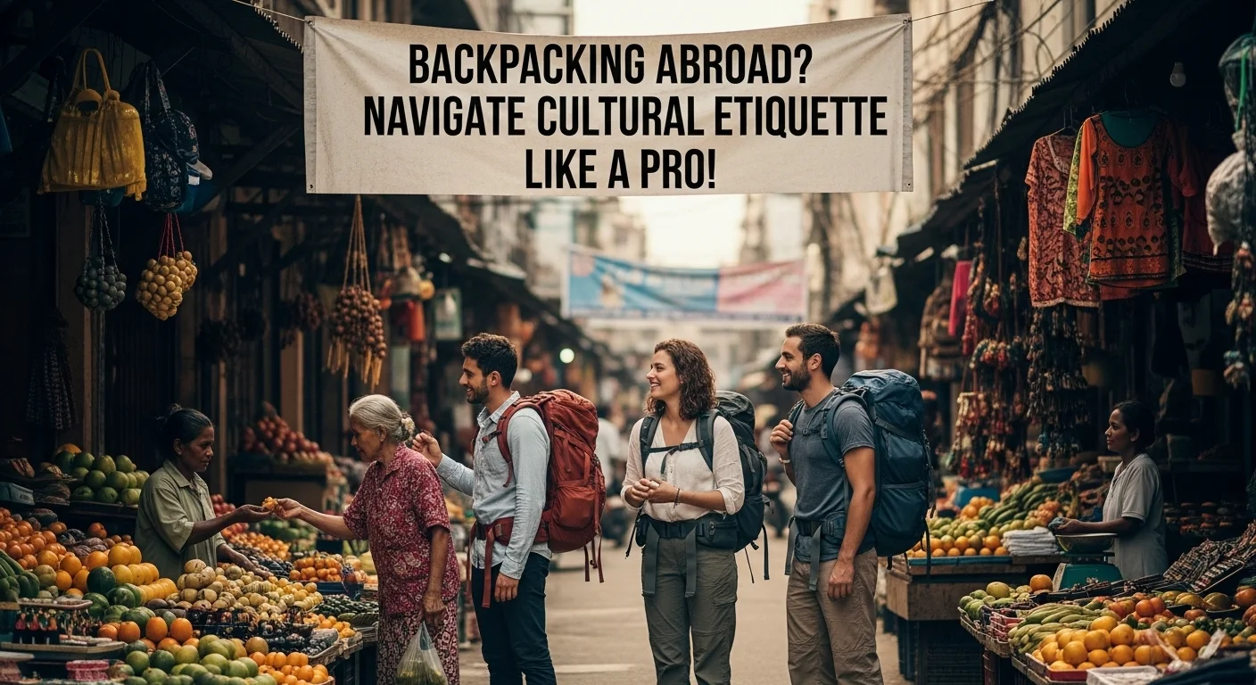 Backpacking Abroad? Navigate Cultural Etiquette Like a Pro!
