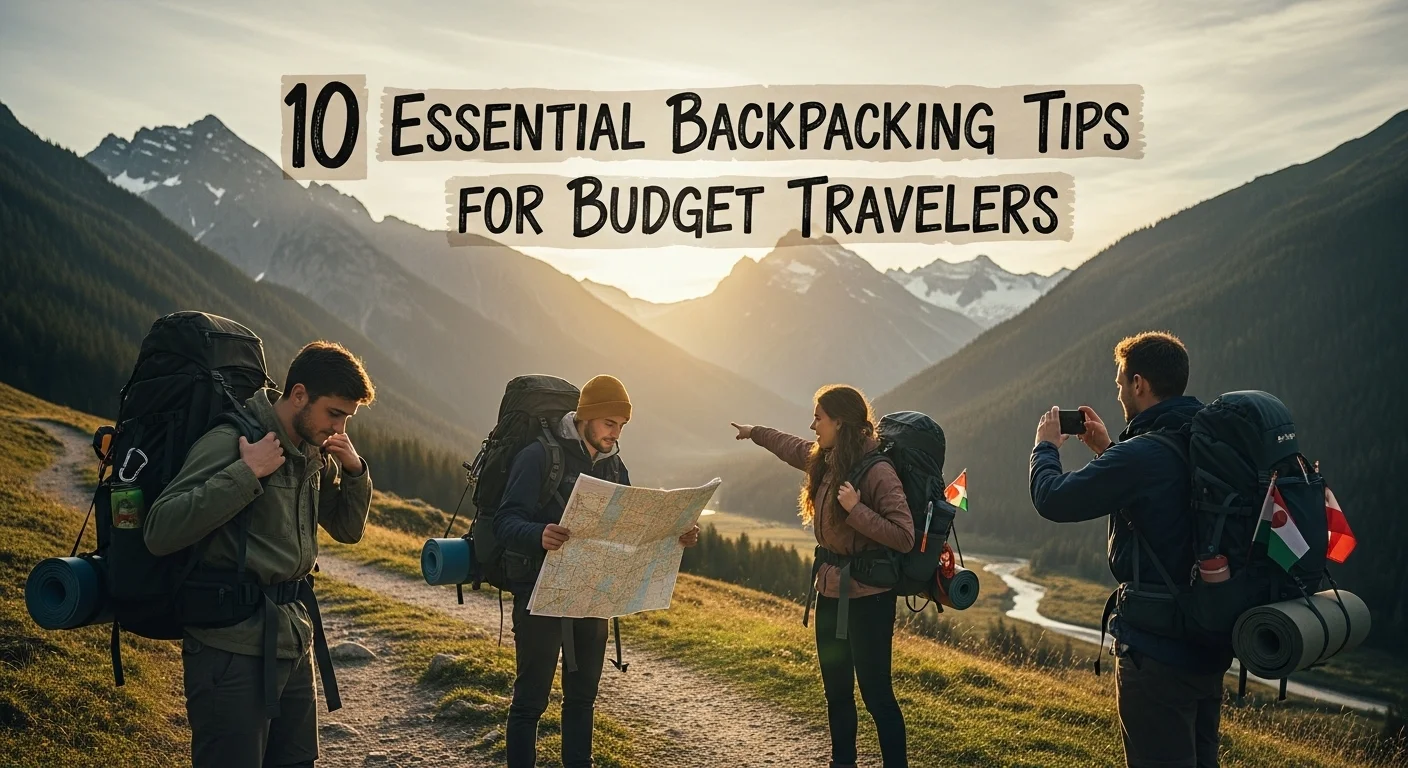 10 Essential Backpacking Tips for Budget Travelers