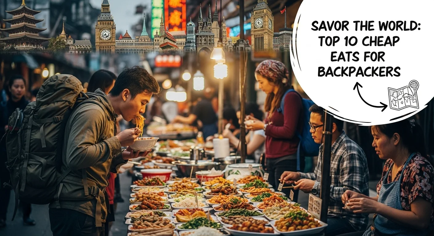 Savor the World: Top 10 Cheap Eats for Backpackers