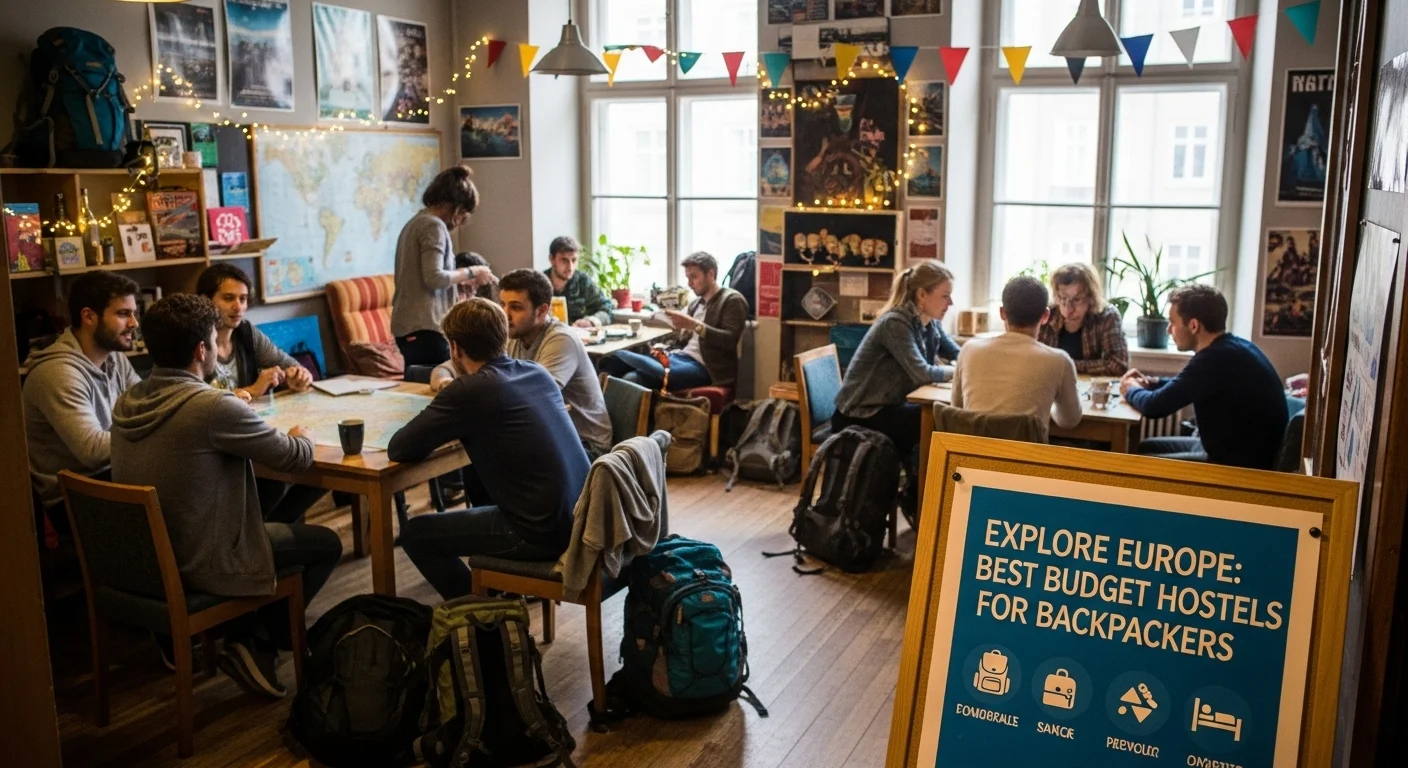 Explore Europe: Best Budget Hostels for Backpackers
