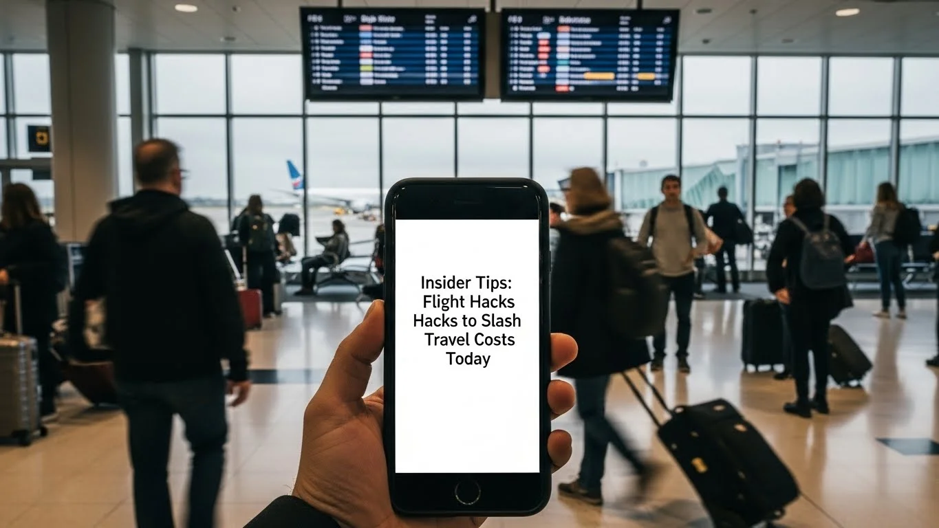 Insider Tips: Flight Hacks to Slash Travel Costs Today