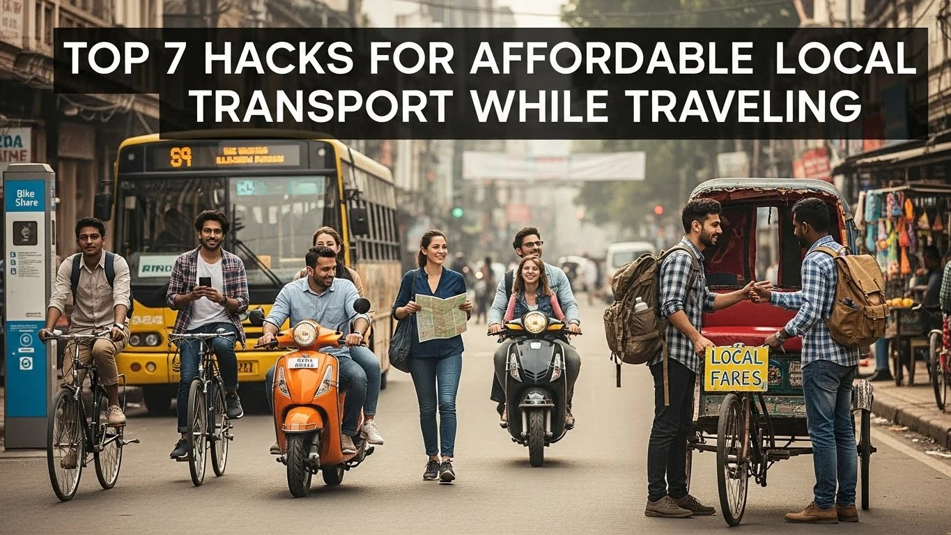 Top 7 Hacks for Affordable Local Transport While Traveling