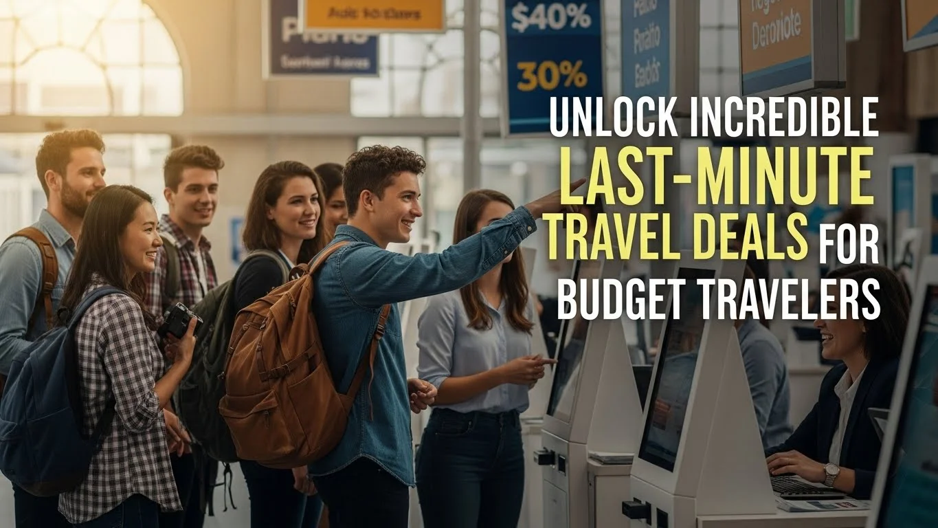 Unlock Incredible Last-Minute Travel Deals for Budget Travelers