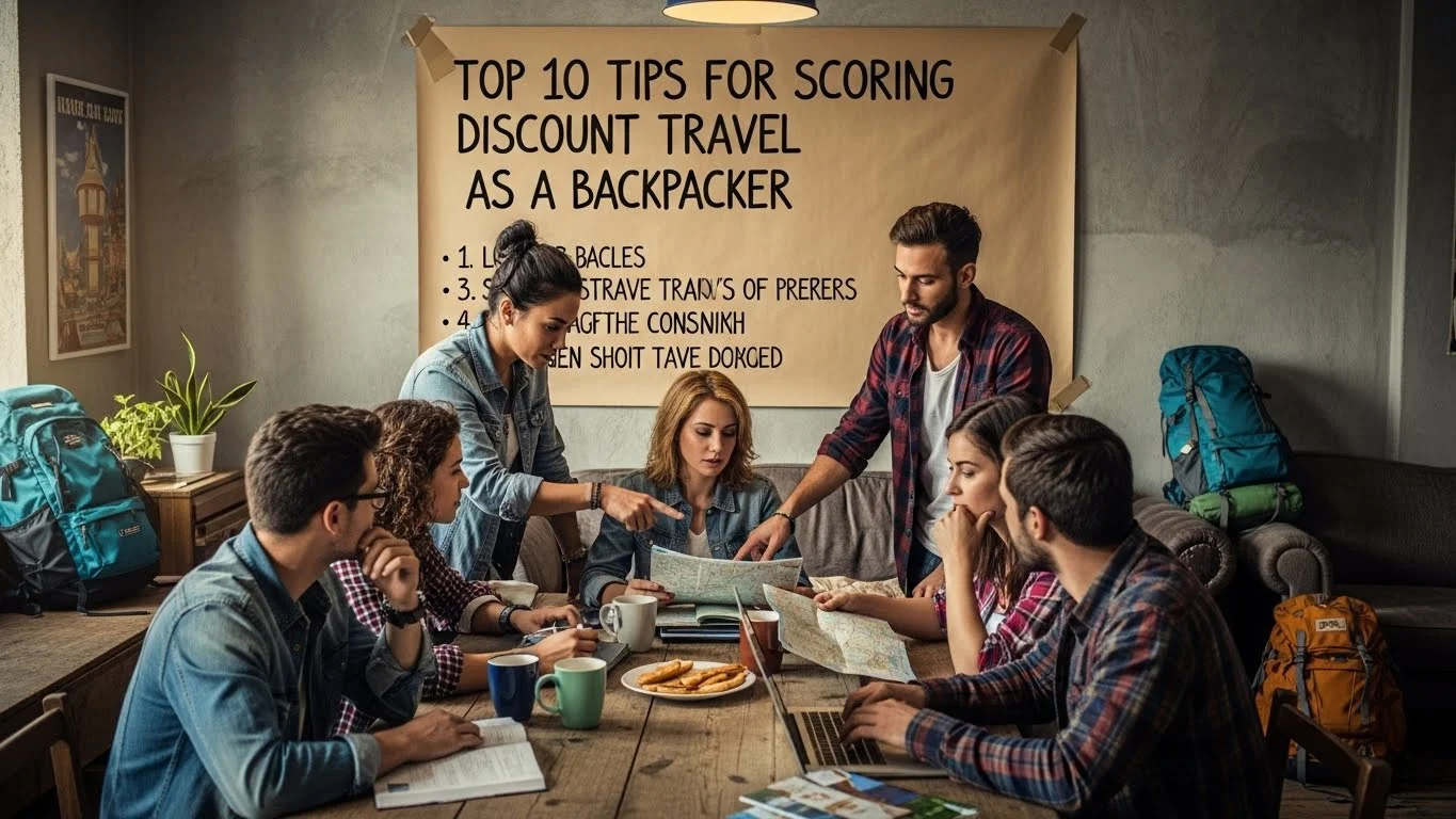 Top 10 Tips for Scoring Discount Travel as a Backpacker