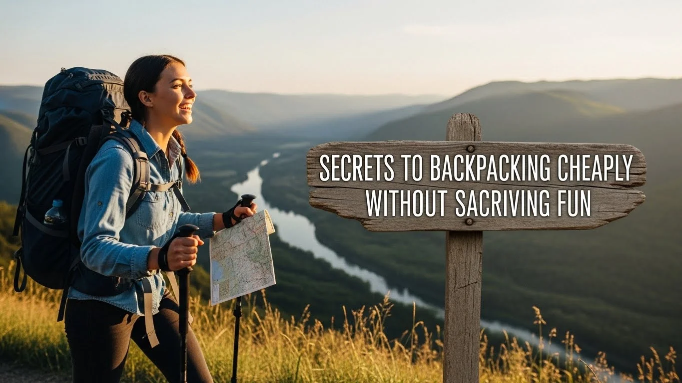 Secrets to Backpacking Cheaply Without Sacrificing Fun