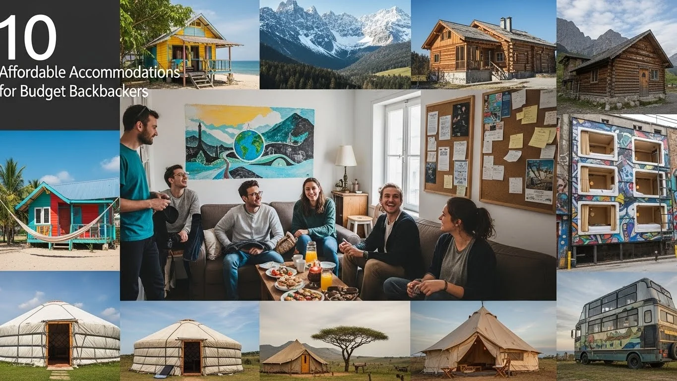 10 Affordable Accommodations for Budget Backpackers